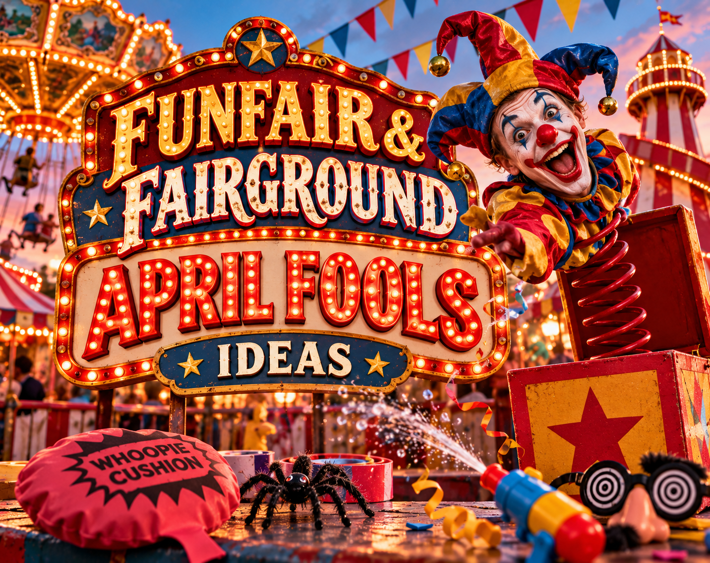 April Fools at Funfairs and Fairgrounds