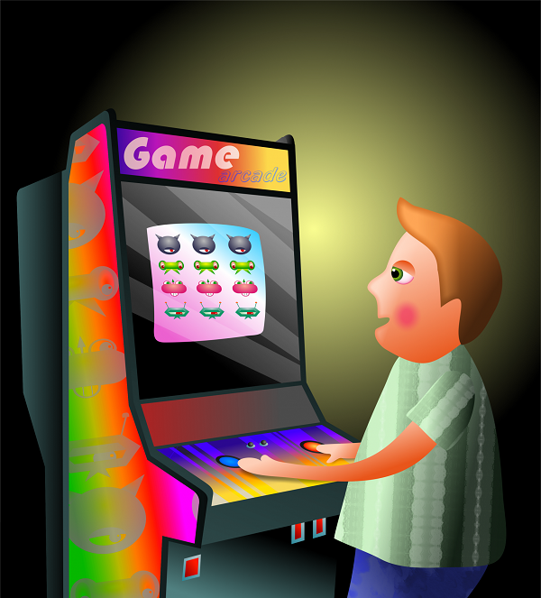 gaming machine for retro arcade arcade game machine