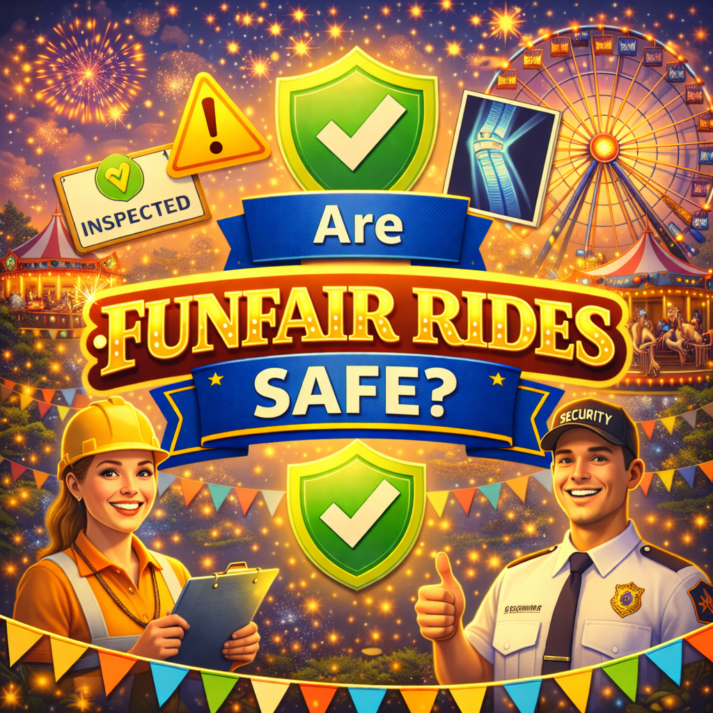 funfair and fairground rides - are they safe are funfair rides safe
