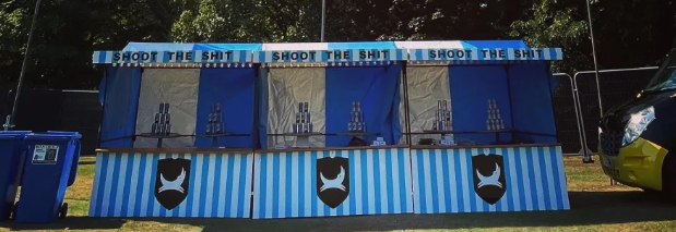 custom branded funfair side stalls for interactive exhibitions games and trade shows branded funfair stalls for interactive exhibition game fun