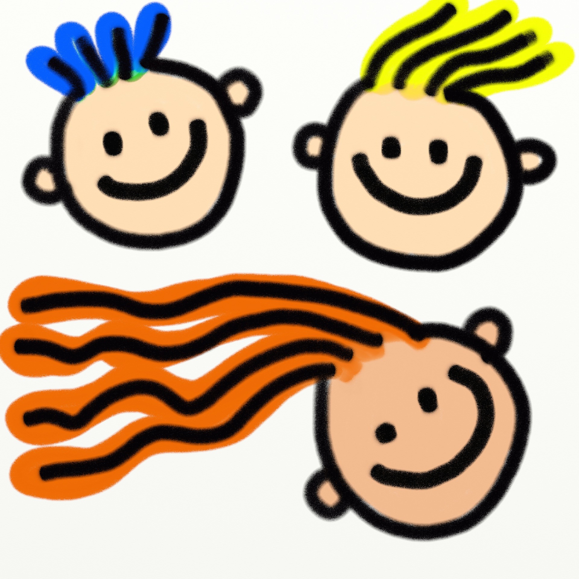 Make nervous kids happy at funfairs Happy children