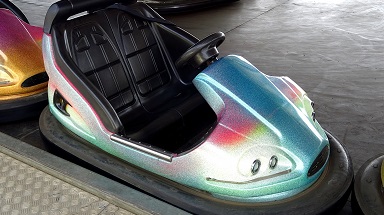 Dodgems funfair ride How do the dodgems work