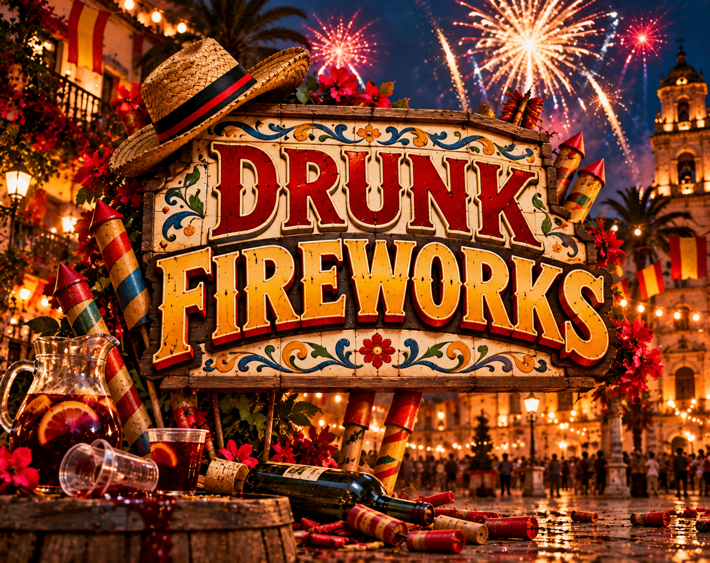 the las fallas tradition of drunk fireworks drunk fireworks las fallas