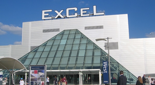 Hire branded exhibition stand entertainment at the London ExCeL ExCeL exhibition centre trade show entertainment equipment hire