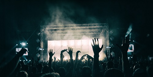The Audience at a Festival Crowd of People at Large Event