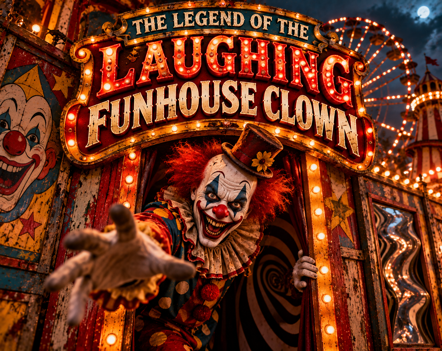 The legend of the laughing funhouse clown