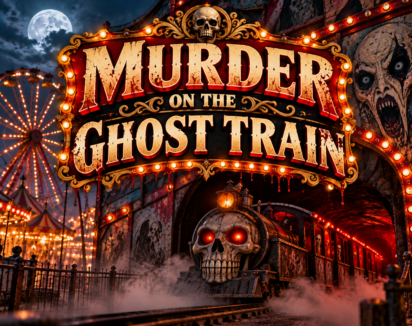 Real life murder on a ghost train? Murder on the Ghost Train