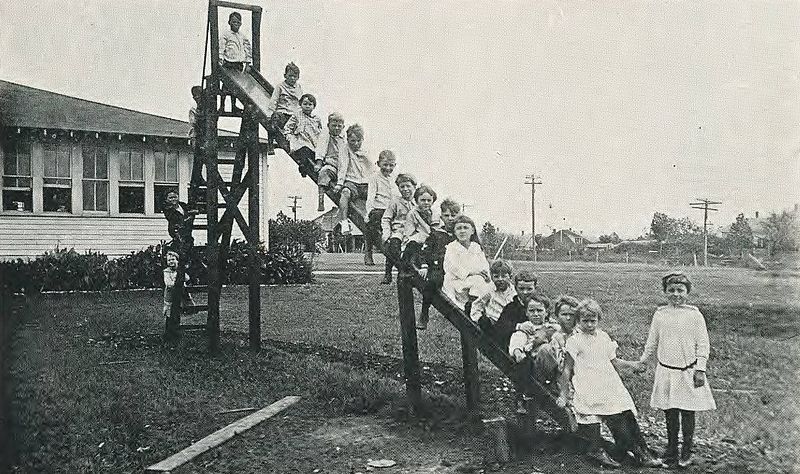 Old Slide in 1921