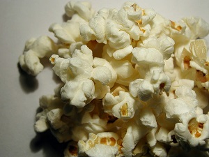 fresh popcorn popped corn popcorn