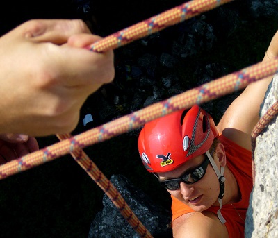 Rock climbing wall Rock climbing
