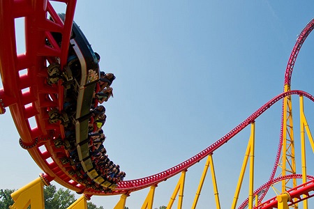 Rollercoaster Funfair Ride