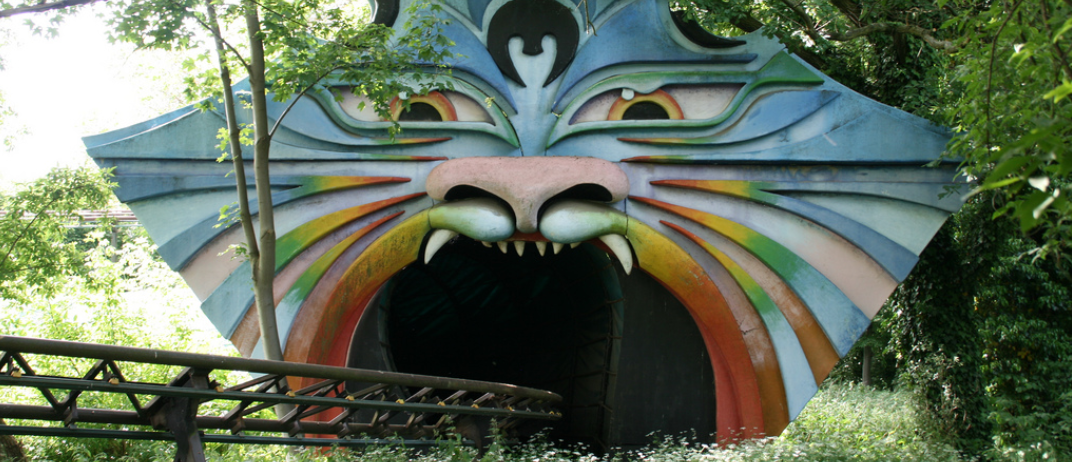 Roller Coaster at Spreepark