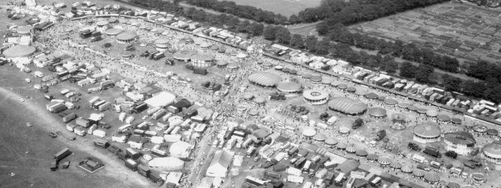 The Hoppings, 1960, Newcastle upon Tyne The Hoppings funfair